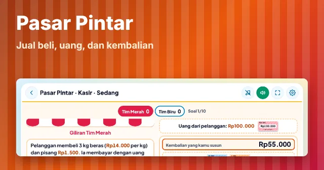 Cuplikan layar game Pasar Pintar