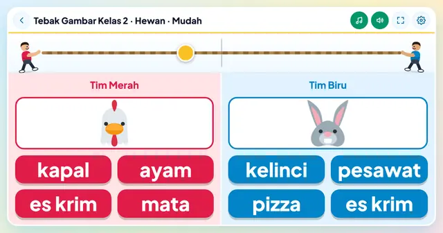 Cuplikan layar game Tebak Gambar