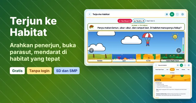 Cuplikan layar game Terjun ke Habitat